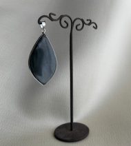 銀彫龍のラブラドライトペンダントトップ