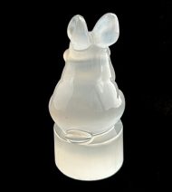 セレナイト製うさぎ後ろ